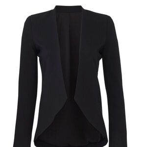 Blaque Label Black Open-Front Tailored Blazer
